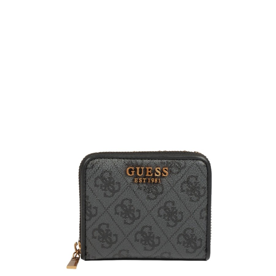 Femme Guess Porte Cartes | Petit Portefeuille Izzy Slg Guess