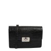 Femme Valentino Sac Porte Bandouliere / Porte Travers | Sac Baguette Cuir March Valentino Noir