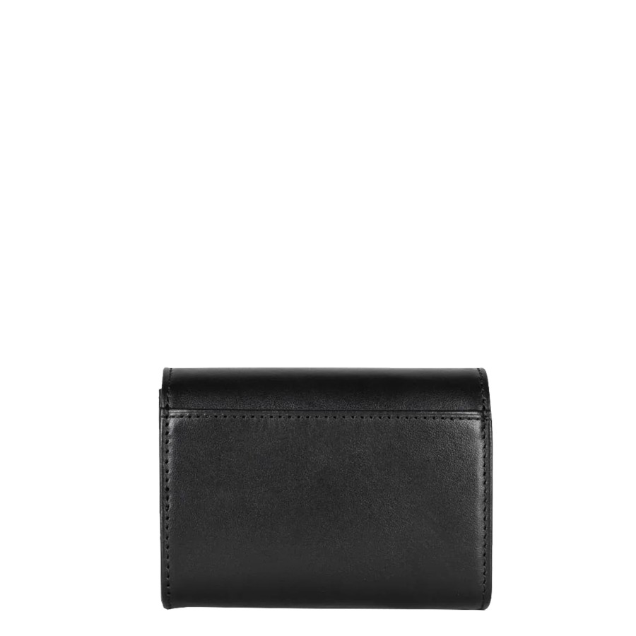 Femme Lancaster Portefeuille | Portefeuille En Cuir Paris Pm Lancaster Noir