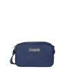 Femme Lancaster Sac Porte Epaule | Mini Sac Travers Basic Vita Lancaster Bleu