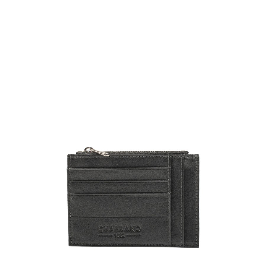 Homme Chabrand Porte Cartes | Porte Cartes En Cuir Rome 2 Chabrand