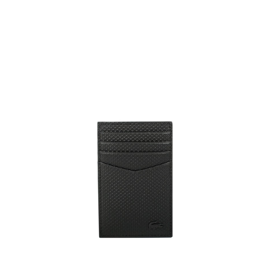 Homme Lacoste Porte Cartes | Porte-Cartes En Cuir Chantaco