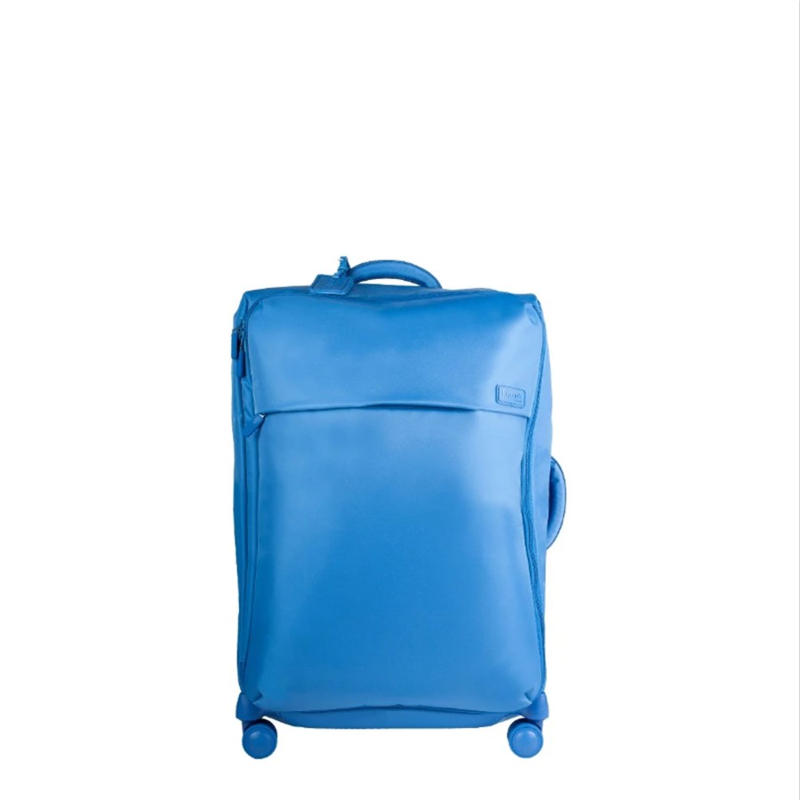 Bagages Lipault Valise 4 Roues Souple | Valise 70Cm Plume Lipault Bleu Cobalt