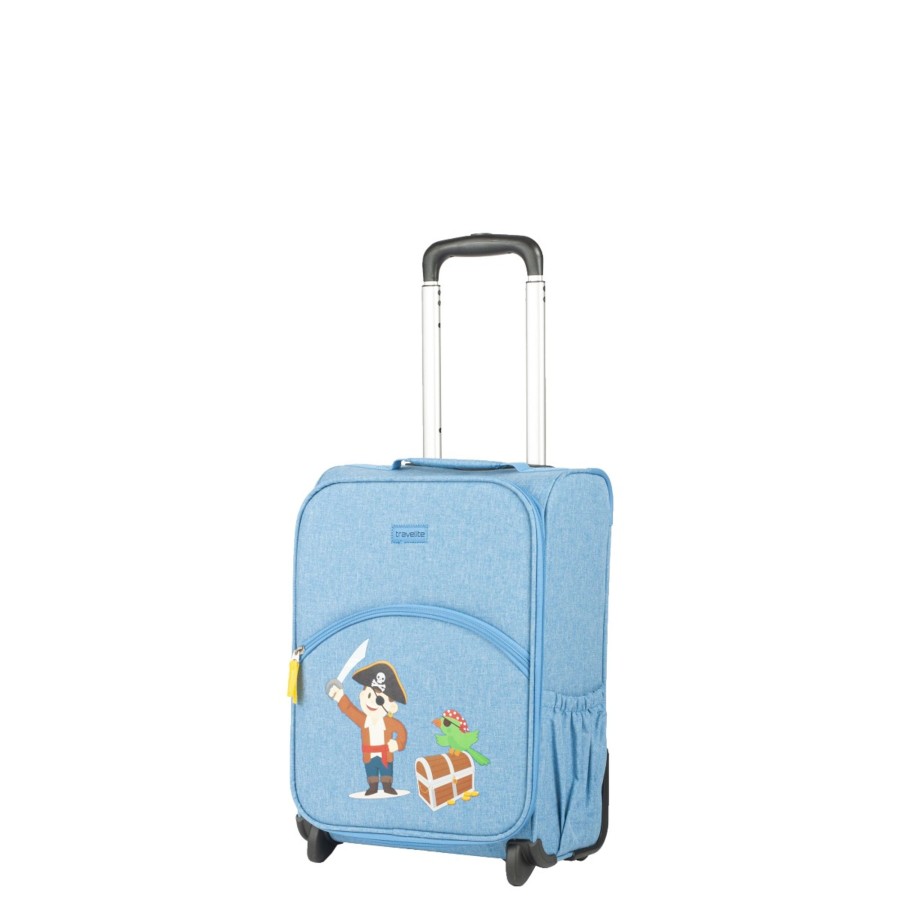 Bagages Travelite Valise 2 Roues Rigide | Valise Enfant 44Cm Youngster Bleu