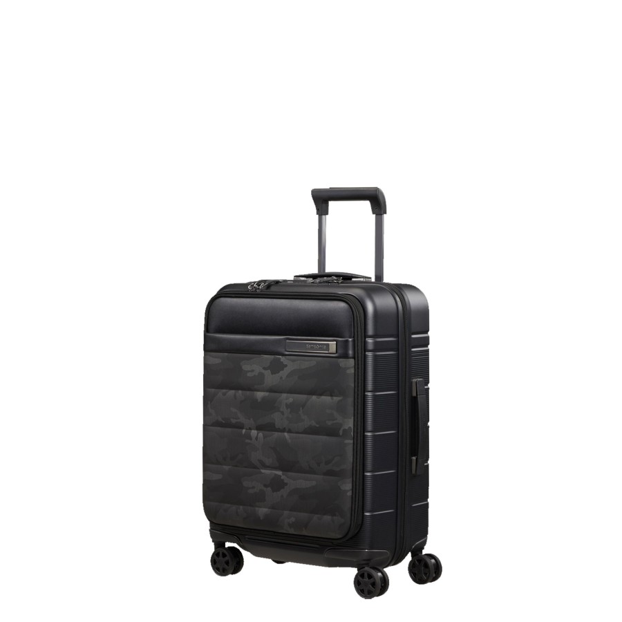 Bagages Samsonite Valise 4 Roues Rigide | Valise Cabine 55 Cm Neopod Samsonite Noir Multi