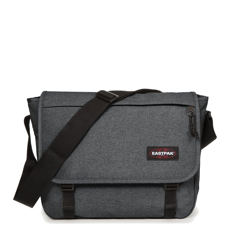 Homme Eastpak Sac Reporter/Gibeciere | Gibeciere Delegate Authentic Eastpak Black Denim