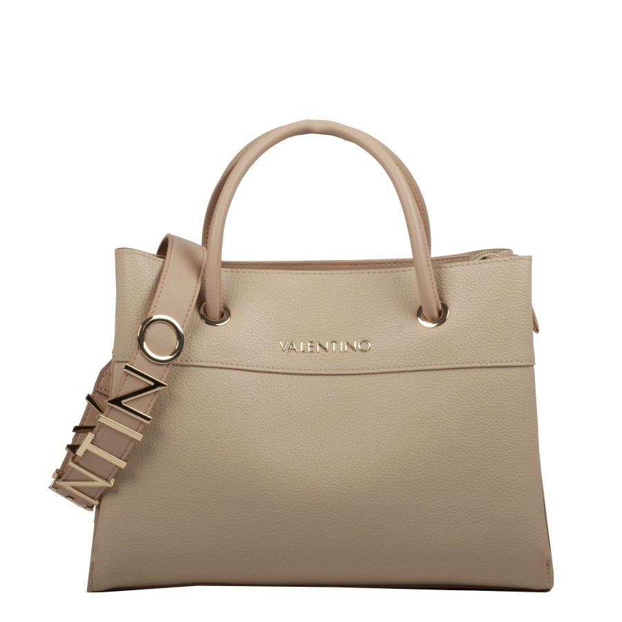 Femme Valentino Sac Porte Main | Sac A Main Alexia Valentino Ecru