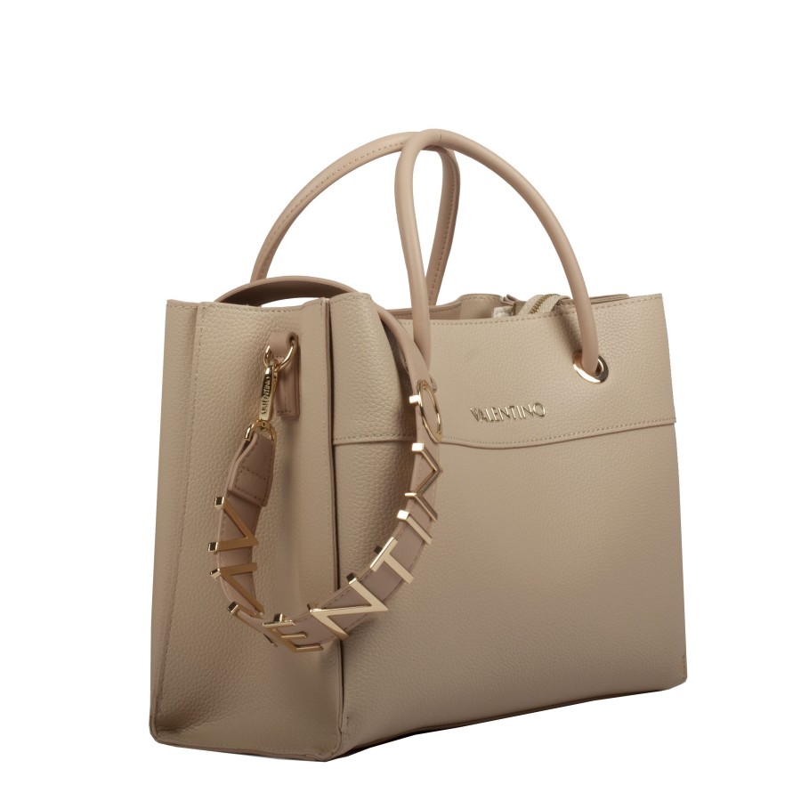 Femme Valentino Sac Porte Main | Sac A Main Alexia Valentino Ecru