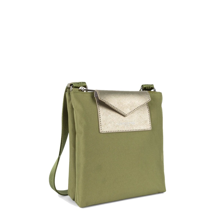 Femme Lancaster Sac Porte Bandouliere / Porte Travers | Sac Travers Smart Kba Lancaster Bambou