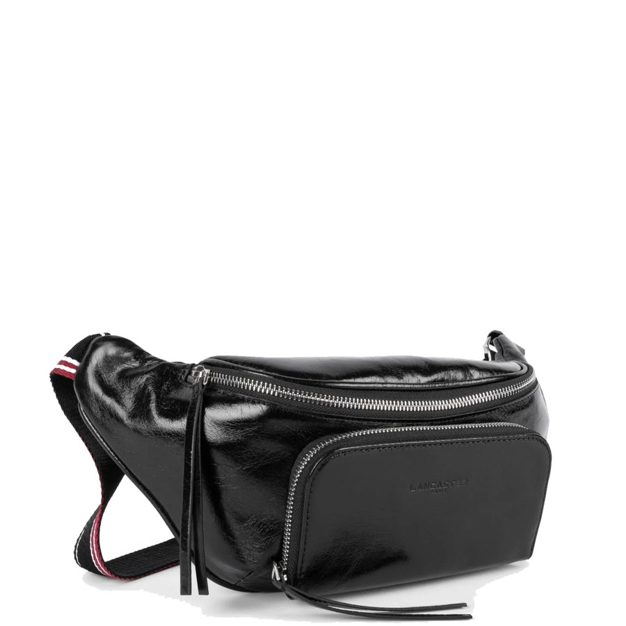 Femme Lancaster Banane | Banane En Cuir Retro & Glam Lancaster Noir