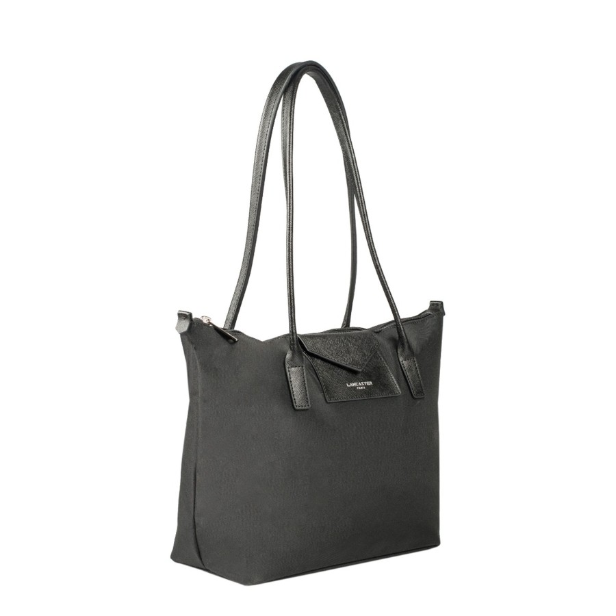 Femme Lancaster Sac Porte Epaule | Sac Cabas Epaule Smart Kba Lancaster Noir