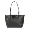 Femme Lancaster Sac Porte Epaule | Sac Cabas Epaule Maya Lancaster Noir