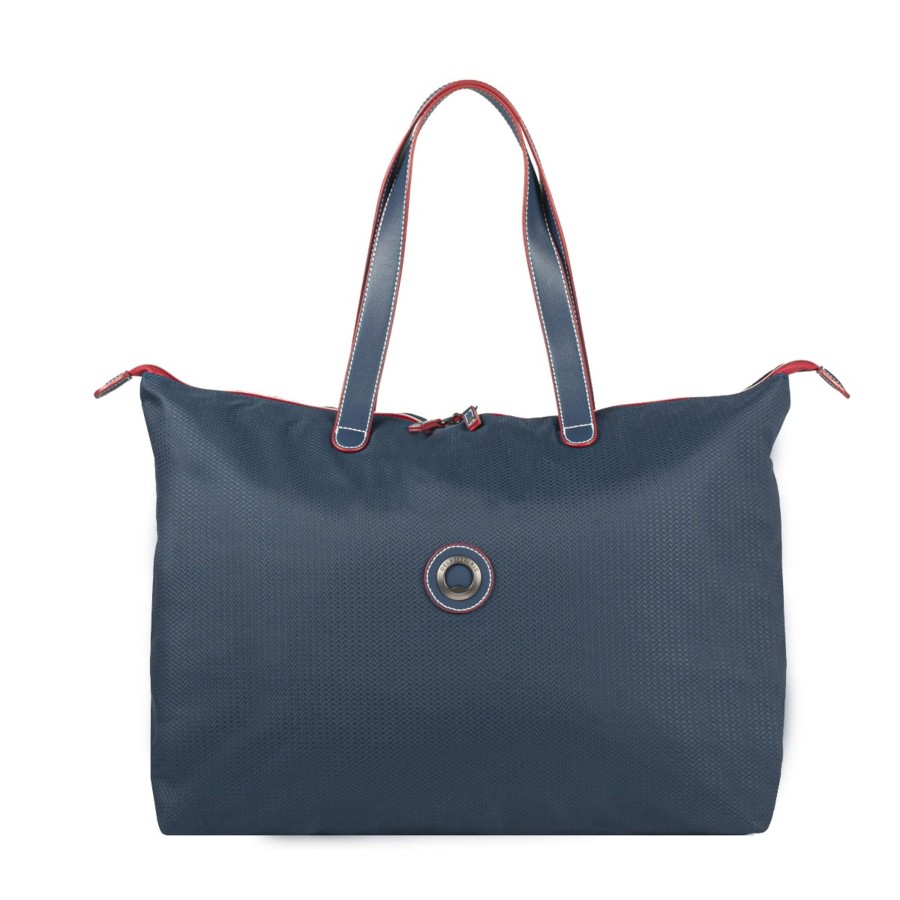 Femme Delsey Sac Porte Epaule | Sac Cabas Chatelet Air 2.0 Delsey Bleu