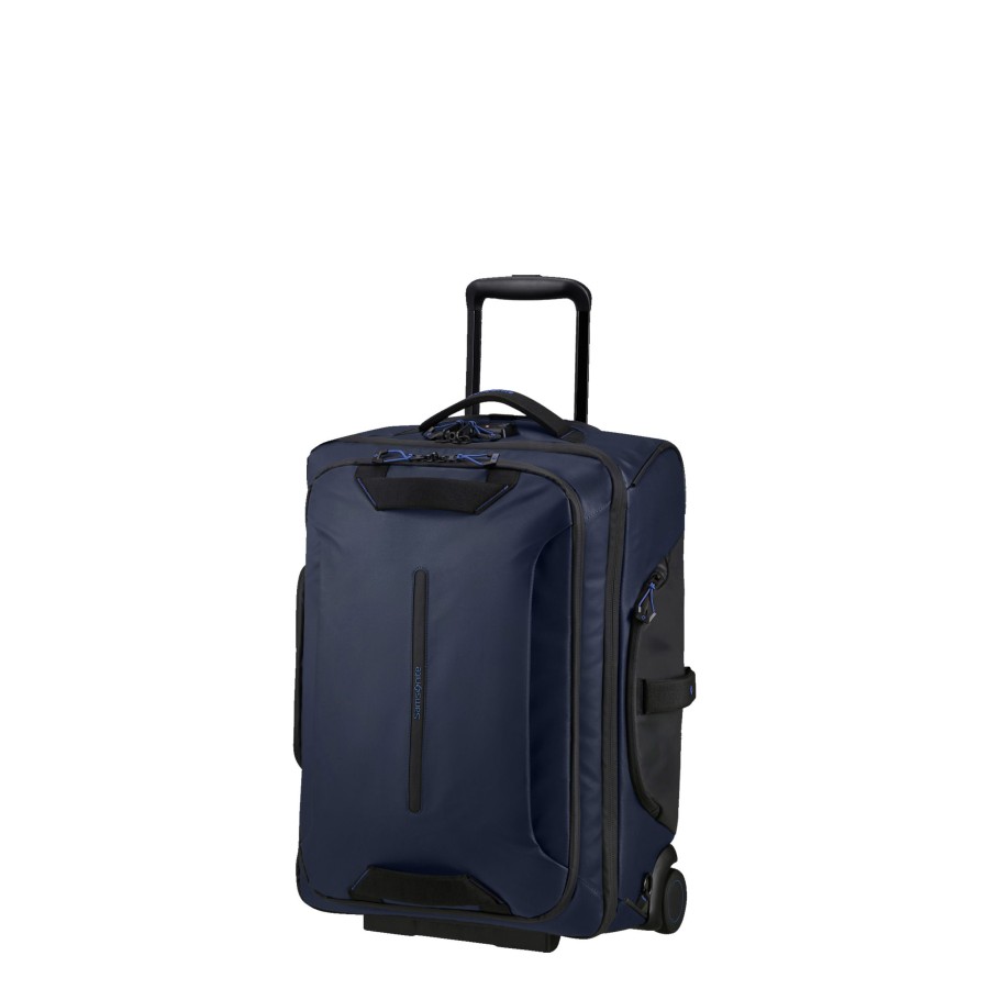 Femme Samsonite Sac A Dos | Sac De Voyage Cabine 55Cm A Roulettes Ecodiver Samsonite Bleu