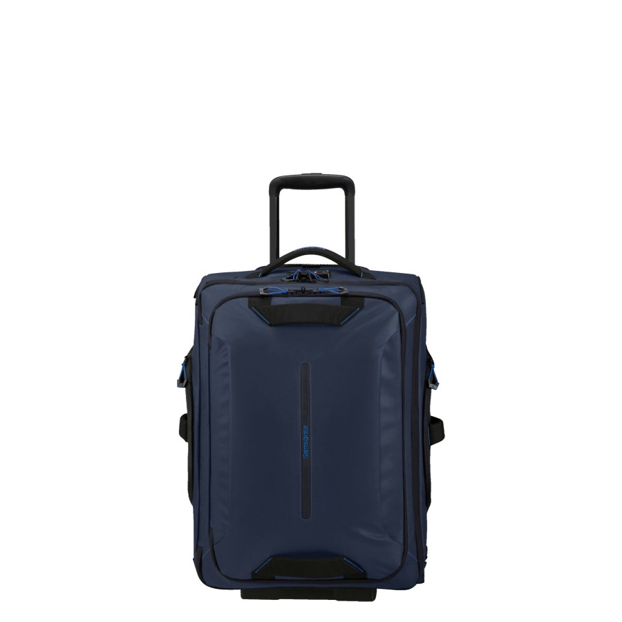 Femme Samsonite Sac A Dos | Sac De Voyage Cabine 55Cm A Roulettes Ecodiver Samsonite Bleu