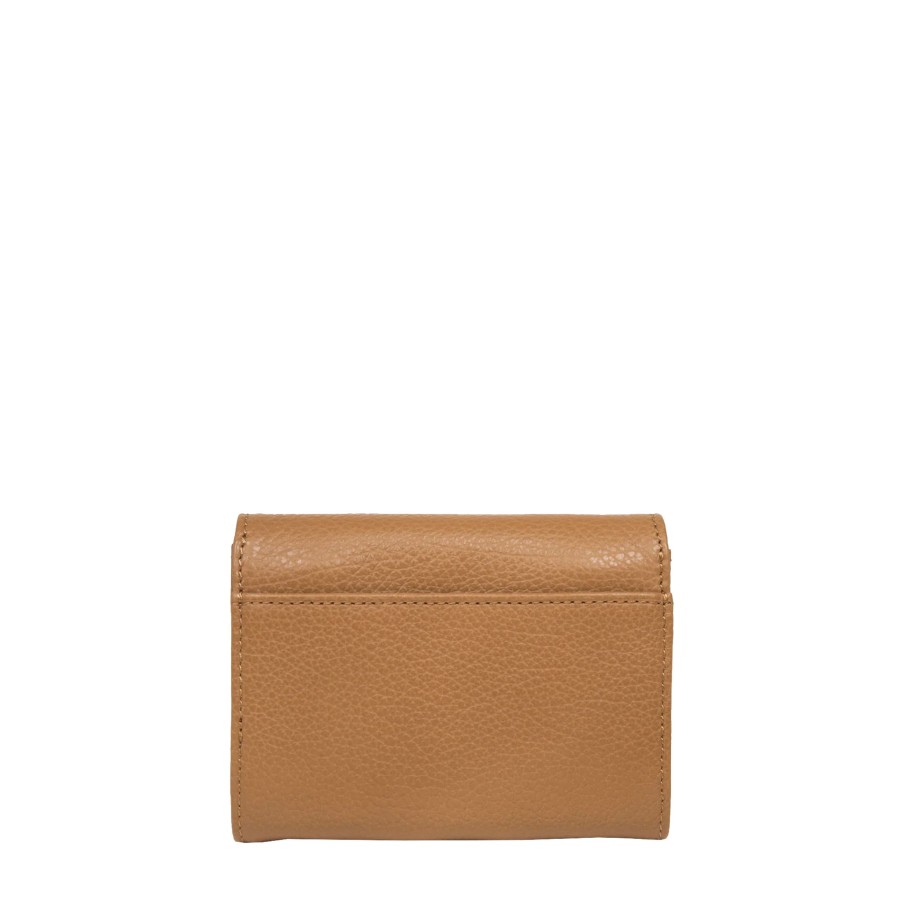 Femme Lancaster Portefeuille | Portefeuille En Cuir Dune Lancaster Camel