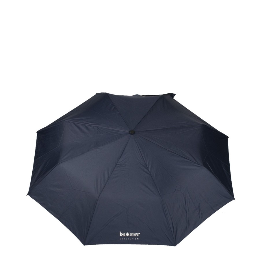 Homme Isotoner Parapluies | Parapluie Pliant Automatique X-Tra Solide