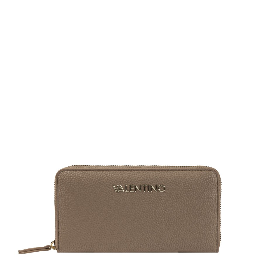 Femme Valentino Portefeuille | Compagnon Brixton Valentino Beige