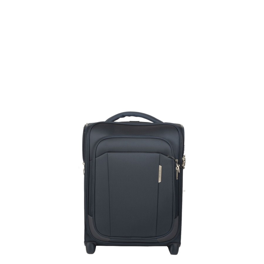 Bagages Samsonite Valise Cabine Easyjet | Valise Underseater Easyjet 45Cm Respark Samsonite Bleu Marine