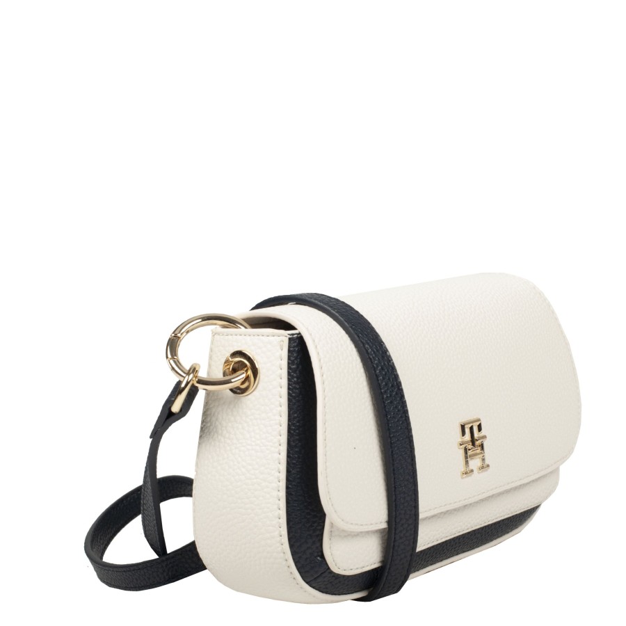 Femme Tommy Hilfiger Sac Porte Bandouliere / Porte Travers | Sac Travers Th Emblem Tommy Hilfiger