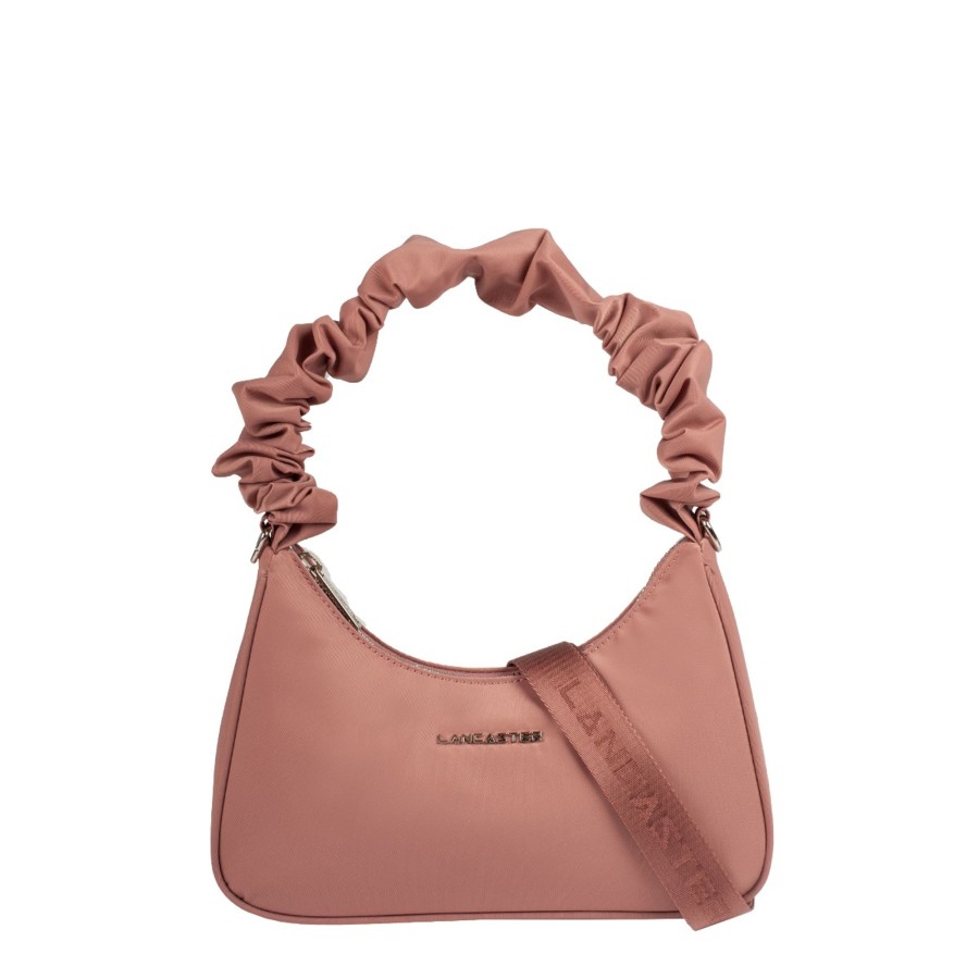 Femme Lancaster Sac Porte Epaule | Sac Baguette Basic Chouchou Lancaster Rose