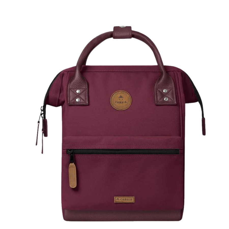 Femme Cabaia Sac A Dos | Petit Sac A Dos 12L Nice Adventurer Mini Cabaia Bordeaux