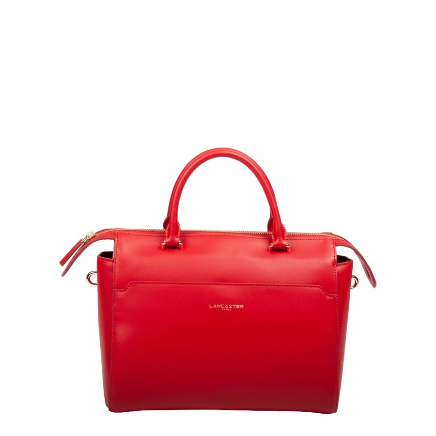 Femme Lancaster Sac Porte Main | Sac A Main En Cuir Smooth Or