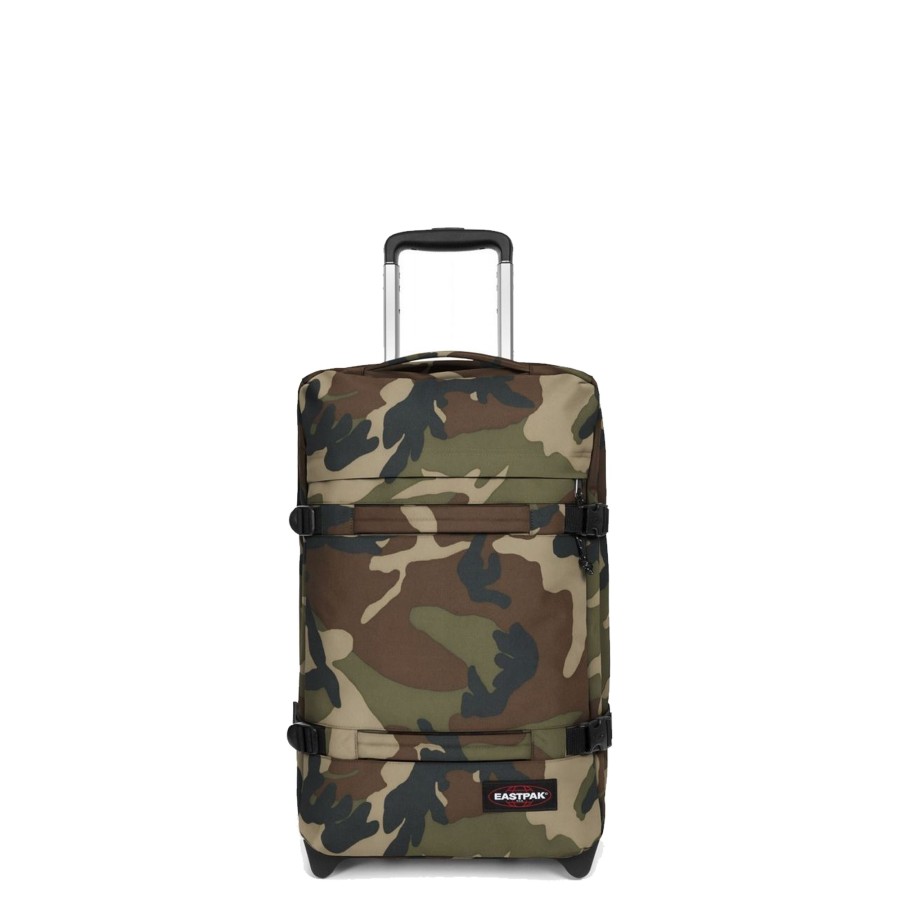 Bagages Eastpak Valise Cabine Air France | Sac De Voyage A Roulettes 51 Cm Transit'R S Eastpak Camouflage