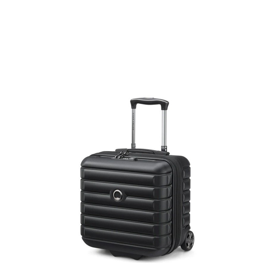 Bagages Delsey Valise 2 Roues Rigide | Pilot Case Shadow 5.0 Delsey Noir