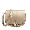 Femme Lancaster Sac Porte Epaule | Sac Besace Foulonne Double Hook Champagne