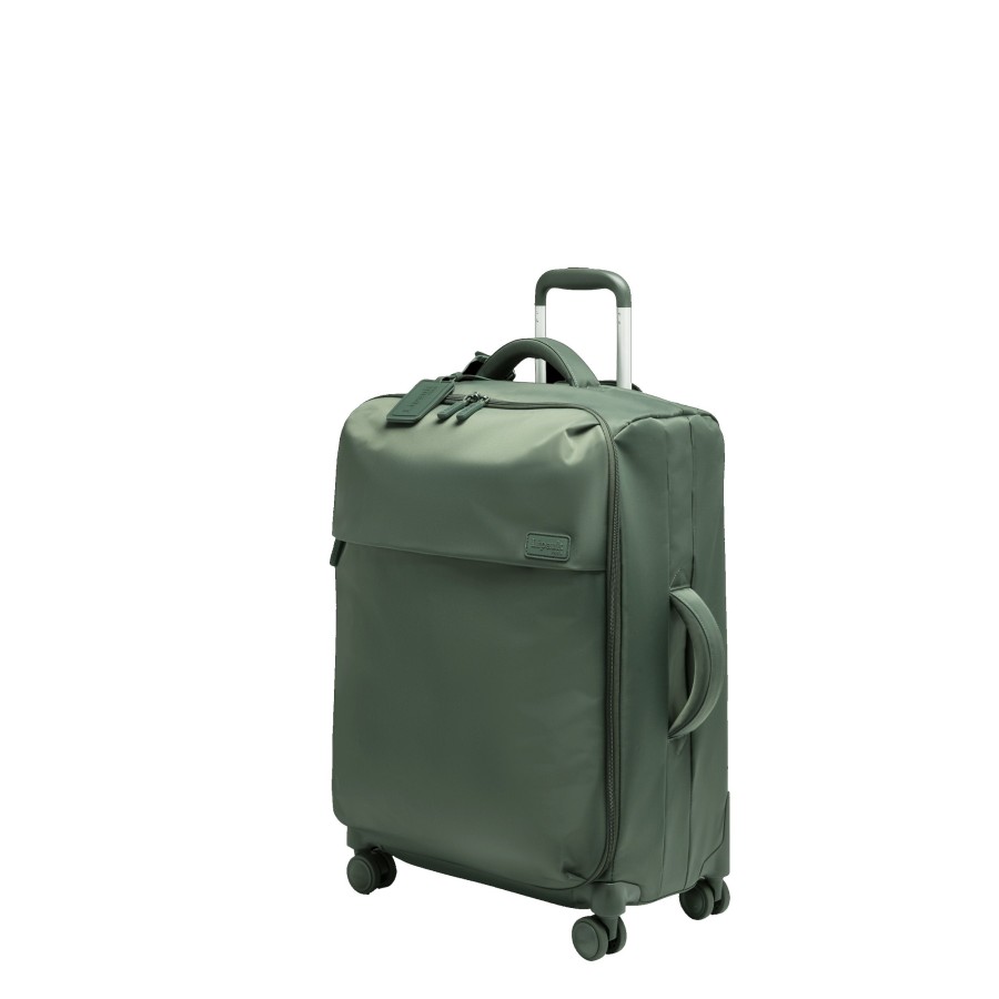 Bagages Lipault Valise 4 Roues Souple | Valise 63 Cm Plume Lipault Kaki