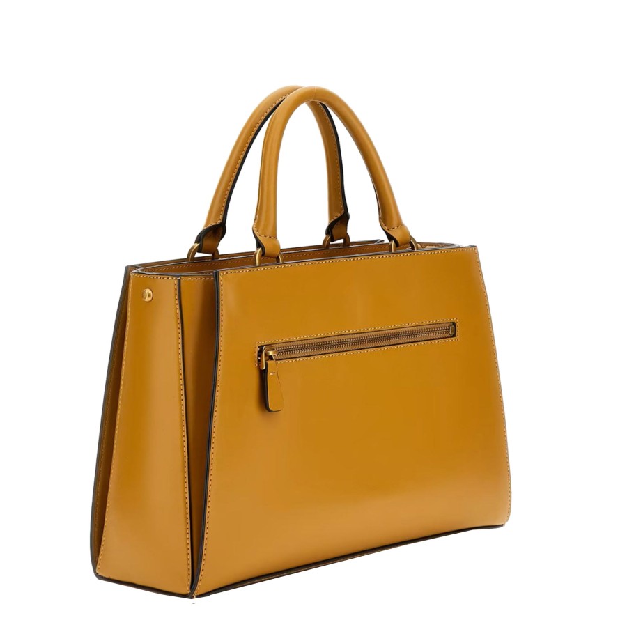 Femme Guess Sac Porte Main | Sac A Main Fleet Guess Orange