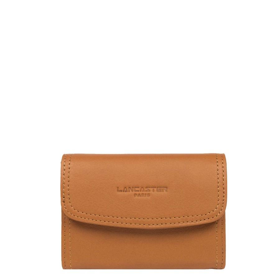 Femme Lancaster Portefeuille | Portefeuille En Cuir Soft Vintage Nova Lancaster Camel