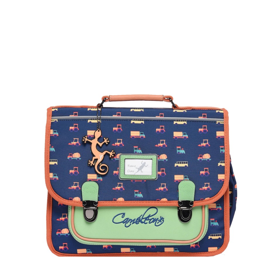 Scolaire Cameleon Cartable | Cartable 38 Cm Retro Cameleon