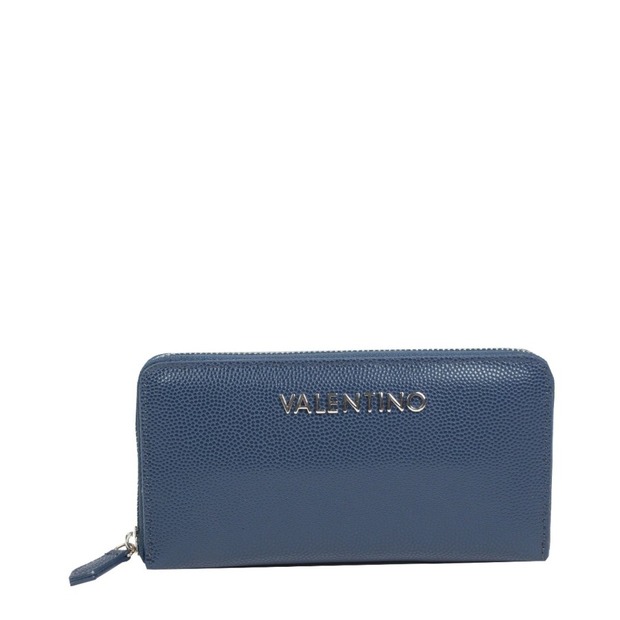 Femme Valentino Portefeuille | Compagnon Divina Valentino Bleu