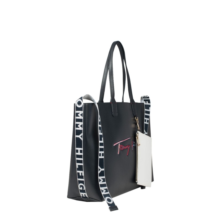 Femme Tommy Hilfiger Sac Porte Epaule | Sac Cabas Iconic