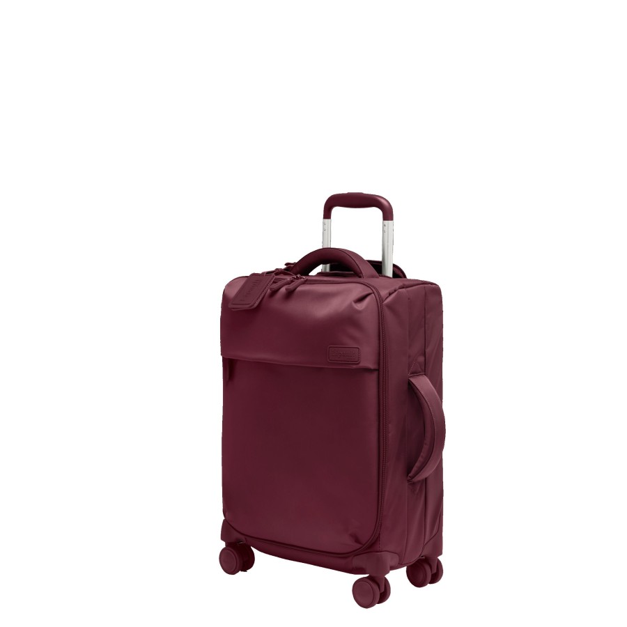 Bagages Lipault Valise 4 Roues Souple | Valise Cabine 55Cm Plume Lipault Bordeaux