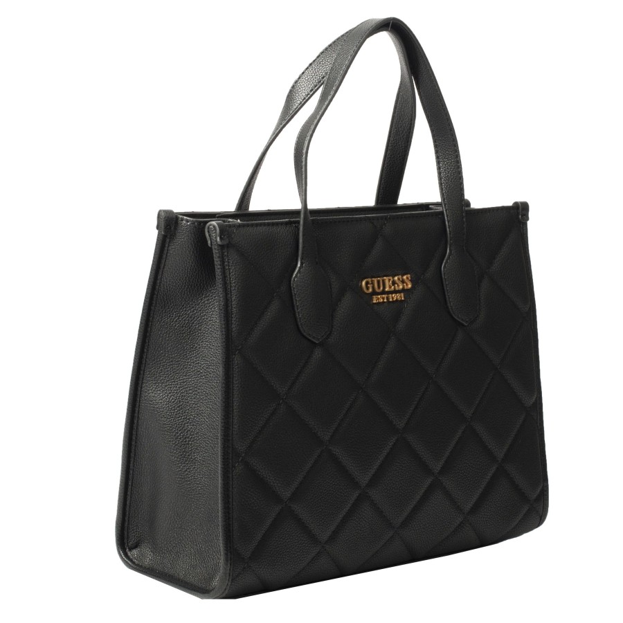 Femme Guess Sac Porte Main | Sac Silvana Guess