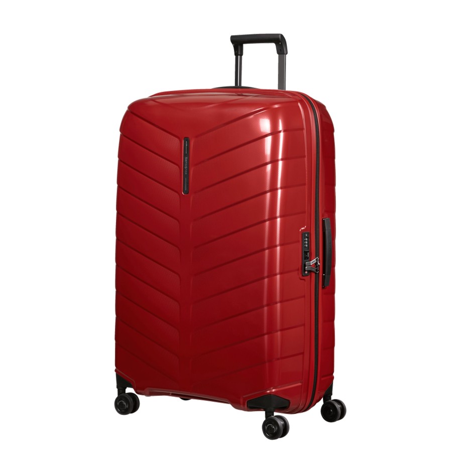 Bagages Samsonite Valise 4 Roues Souple | Grande Valise 81Cm Attrix Samsonite Rouge