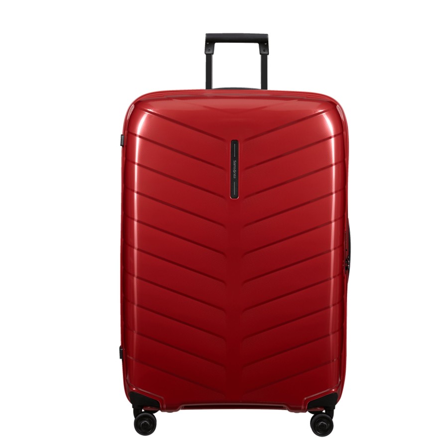 Bagages Samsonite Valise 4 Roues Souple | Grande Valise 81Cm Attrix Samsonite Rouge