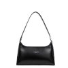 Femme Lancaster Sac Porte Epaule | Sac Baguette En Cuir Suave Ace Lancaster Noir