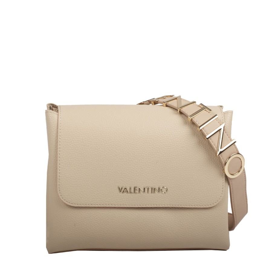 Femme Valentino Sac Porte Bandouliere / Porte Travers | Sac Travers Valentino Alexia Ecru