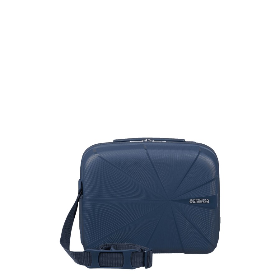 Bagages American Tourister Rigide | Vanity Starvibe American Tourister Bleu