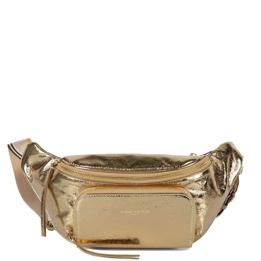 Femme Lancaster Banane | Banane En Cuir Retro & Glam Lancaster Dore