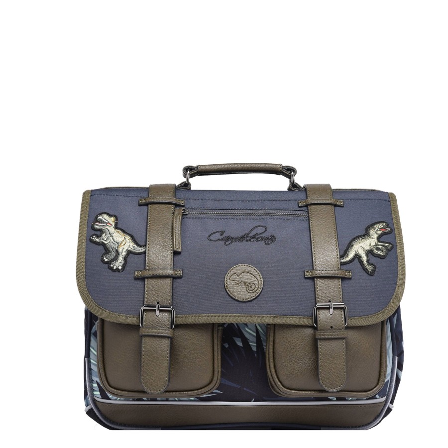 Scolaire Cameleon Cartable | Cartable 38Cm Vintage Urban Cameleon