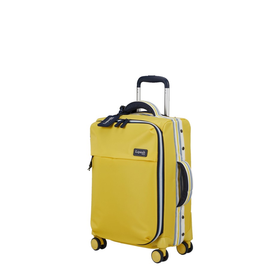 Bagages Lipault Valise 4 Roues Souple | Valise Cabine 55Cm Plume California Lipault Jaune