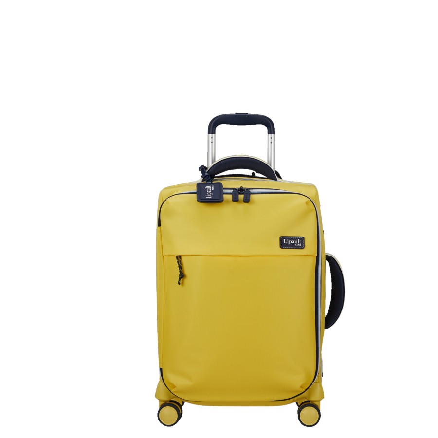 Bagages Lipault Valise 4 Roues Souple | Valise Cabine 55Cm Plume California Lipault Jaune