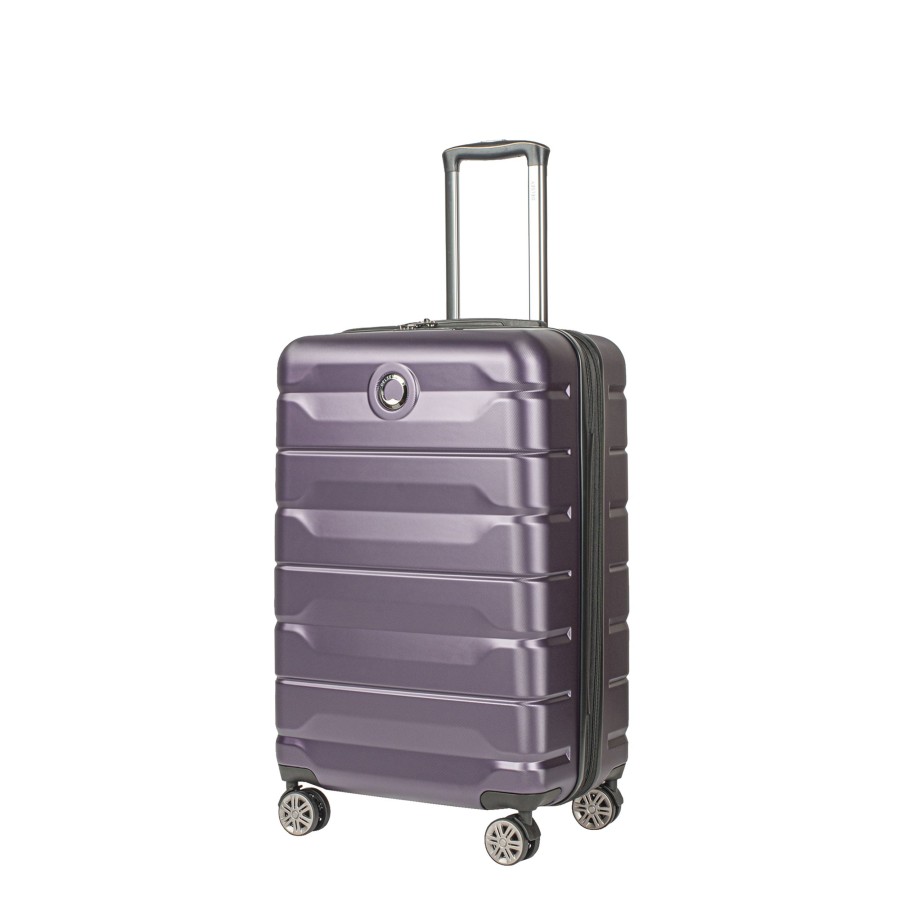 Bagages Delsey Valise 4 Roues Rigide | Valise Extensible 68Cm Air Armour Delsey Violet