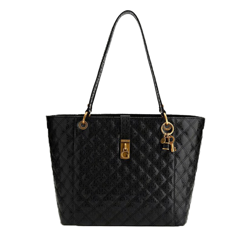 Femme Guess Sac Porte Epaule | Sac Shopping Noelle Guess