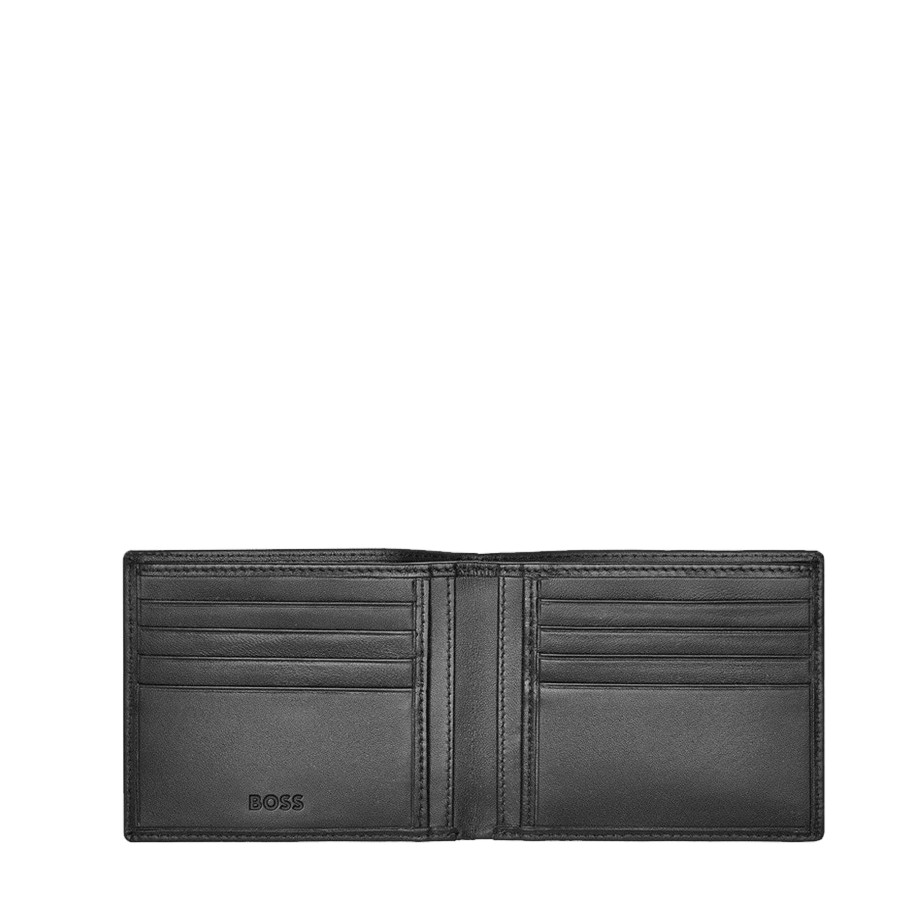 Homme Hugo Boss Porte Cartes | Porte Cartes En Cuir Classic Smooth Hugo Boss